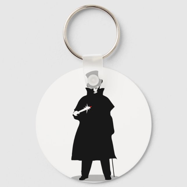Jack The Ripper Key Ring (Front)