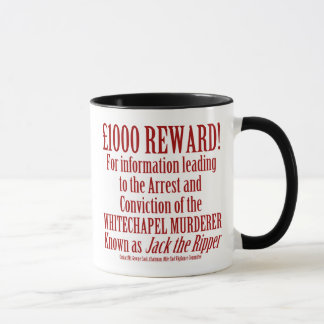 Jack the Ripper Reward Mug