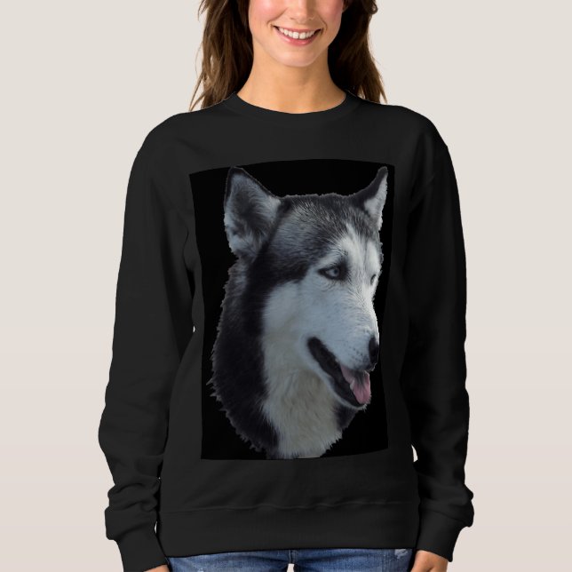 Jack The Siberian Husky Sweatshirt (Front)