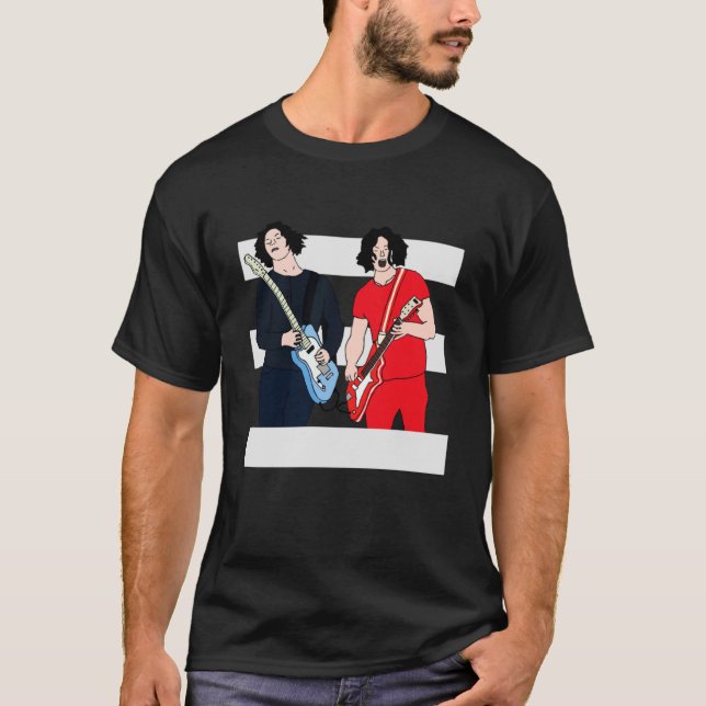 Jack White - The White Stripes  T-Shirt (Front)