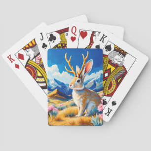 Jackalope Adventure Tour Guide Myth Legend Playing Cards
