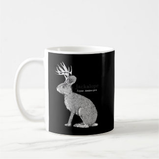 Jackalope Funny Rabbit  Coffee Mug