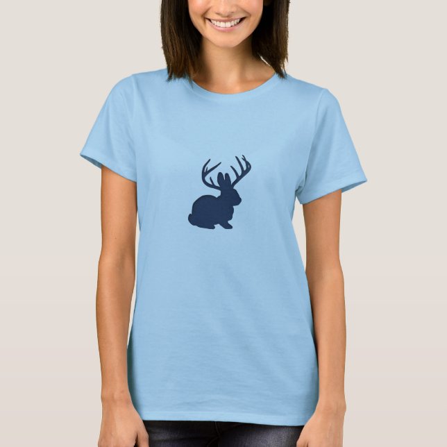 Jackalope Navy Blue T-Shirt (Front)
