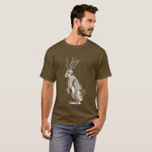 Jackalope Sketch tee