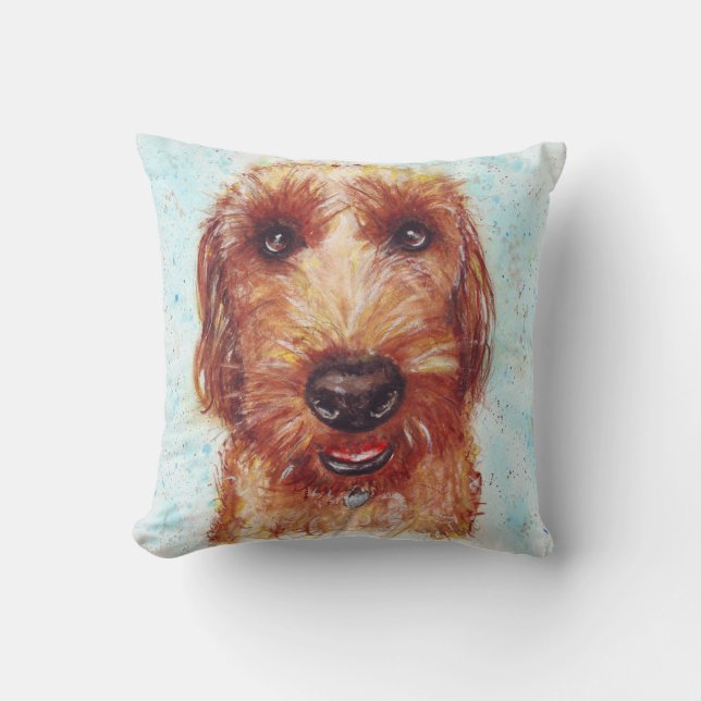 Jackapoo Portrait Cushion (Front)