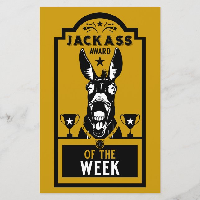 Jackass Award (Front)