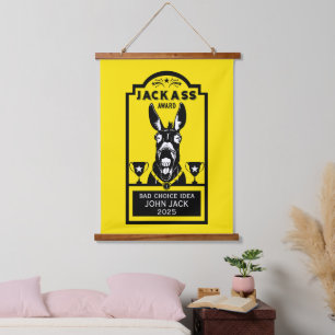 Jackass Award Hanging Tapestry
