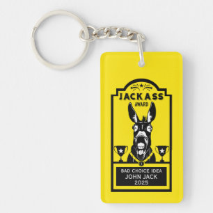 Jackass Award Key Ring
