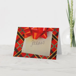 Jackass Holiday Card