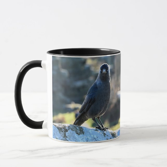 Jackdaw duo mug (Left)