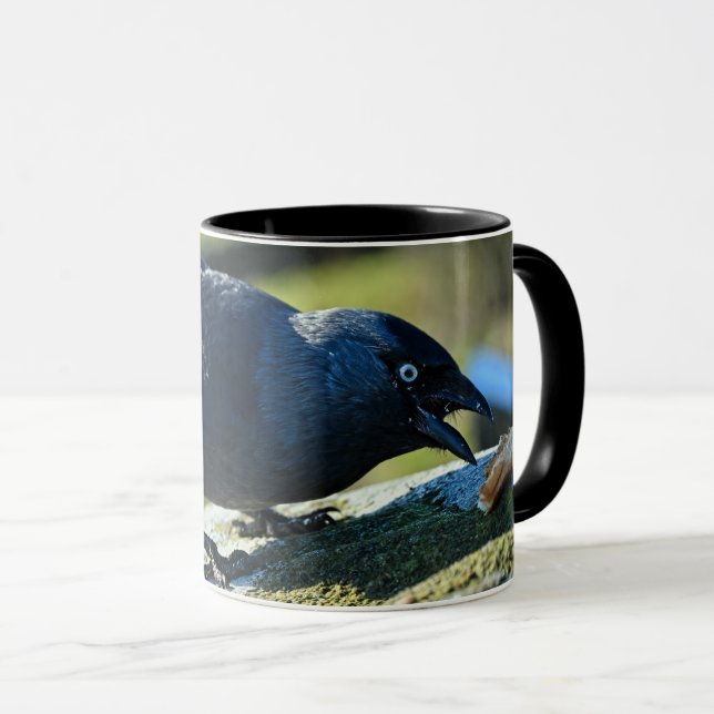 Jackdaw Mug (Front Right)