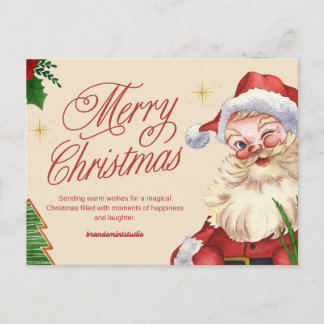 Jacket Holiday Postcard