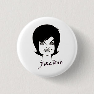 Jackie 3 Cm Round Badge