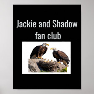 Jackie And Shadow Fan Club Eagles _1 Poster