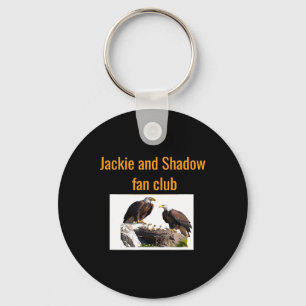 Jackie And Shadow Fan Club Eagles Key Ring