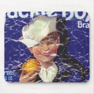 Jackie Boy - distressed Mouse Pad