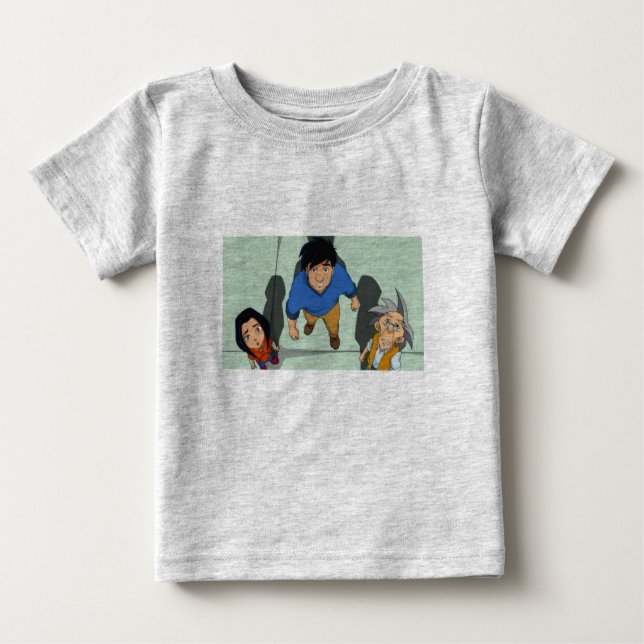 Jackie Chan Adventures Baby T-Shirt (Front)