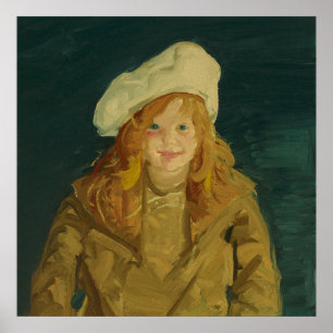 Jackie (Jacqueline Hudson) by George Bellows Poster