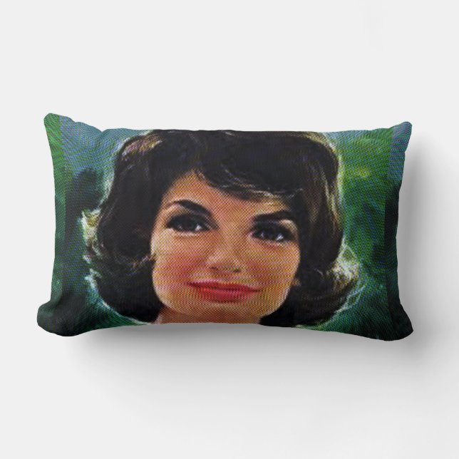Jackie Kennedy Lumbar Cushion (Front)