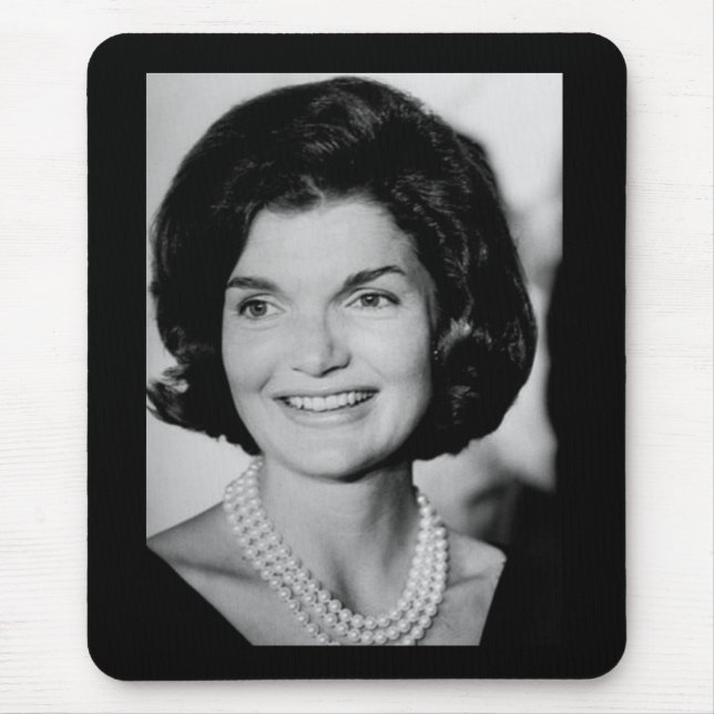 Jackie Kennedy Mouse Pad (Front)