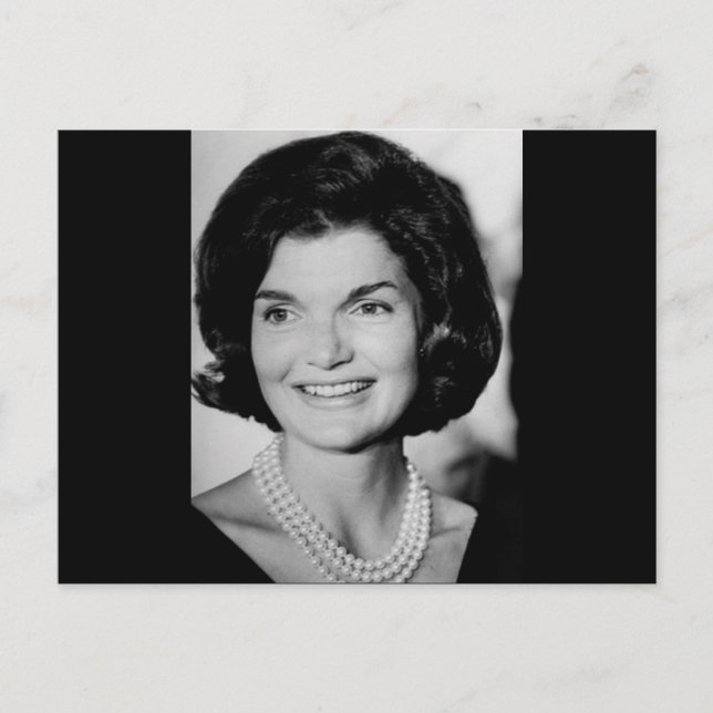 Jackie Kennedy Postcard (Front)