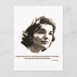jackie Kennedy Postcard