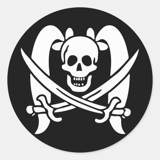 Jackie Rackham Classic Round Sticker (Front)