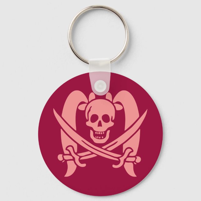 Jackie Rackham Key Ring (Front)