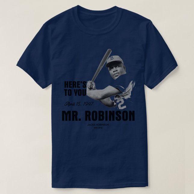 Jackie Robinson T-Shirt (Design Front)