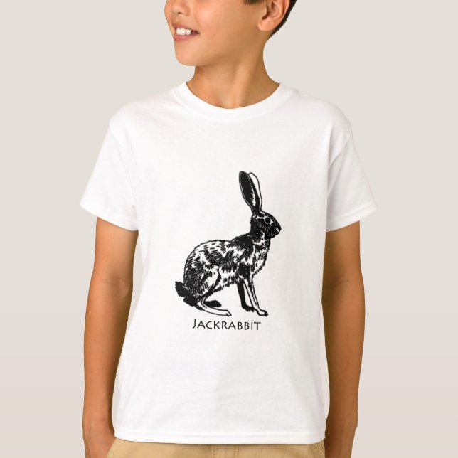Jackrabbit Illustration T-Shirt (Front)