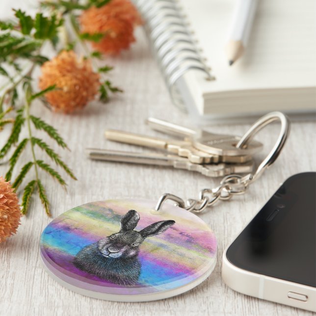 Jackrabbit Key Ring (Front Right)