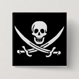 jackrackham 15 cm square badge