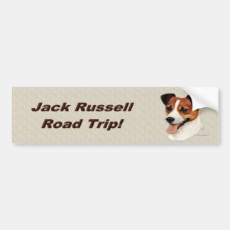 jackrussell2_bumpersticker bumper sticker