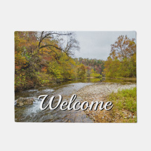 Jacks Fork Autumn Welcome Doormat