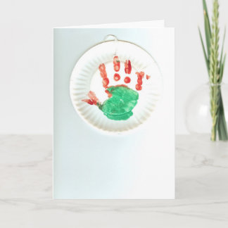Jack's Hand Ornament Card