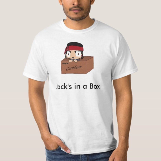 Jack's in a Box T-Shirt (Front)