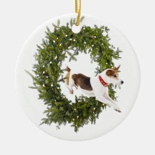 Jack's Joyful Jump Holiday Ornament