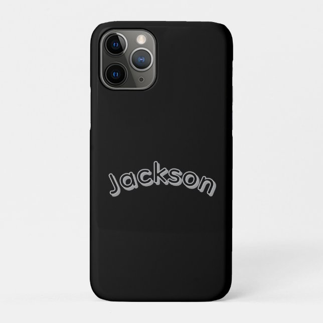 Jackson Boys Name, Case-Mate iPhone Case (Back)