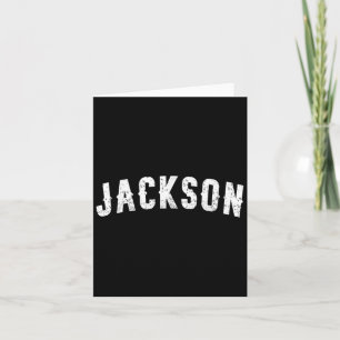 Jackson Clic _6  Card