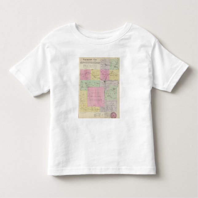 Jackson County, Kansas Toddler T-Shirt (Front)