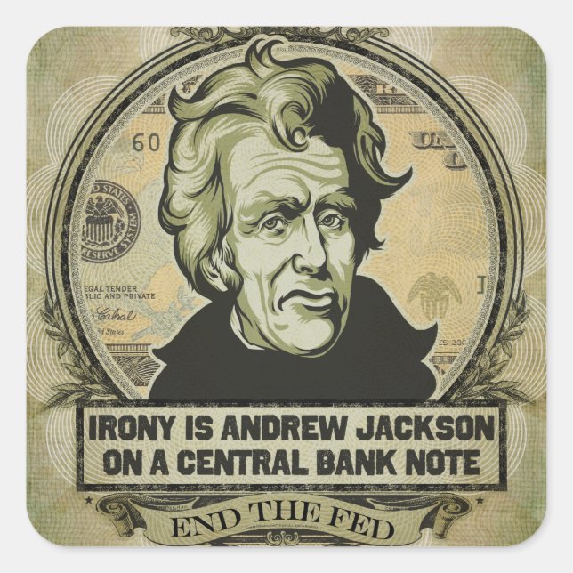 Jackson End the Fed Stickers Set (Front)