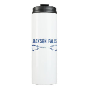 Jackson Falls Illinois Rock Climbing Quickdraw Thermal Tumbler