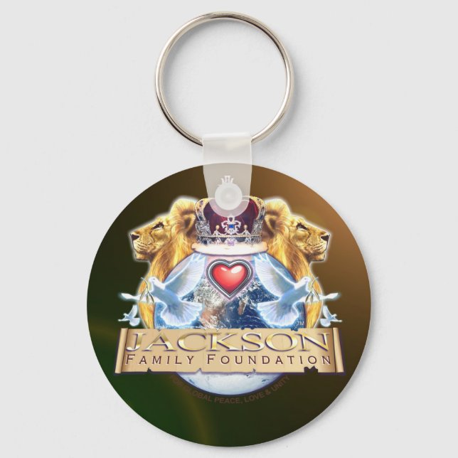 Jackson Family Crest Key Ring (Front)