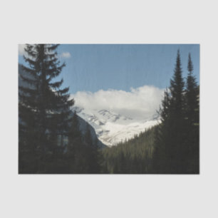 Jackson Glacier Overlook at Glacier National Park Tissue Paper