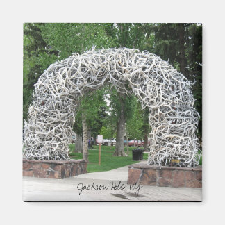 Jackson Hole Antler Arch Magnet