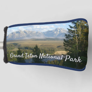 Jackson Hole Mountains and River Golf Head Cover