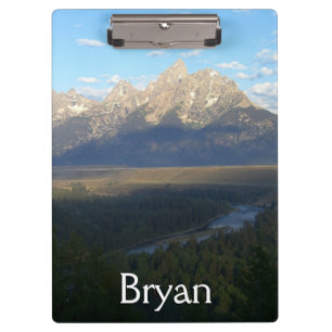 Jackson Hole Mountains (Grand Teton National Park) Clipboard