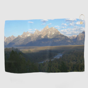 Jackson Hole Mountains (Grand Teton National Park) Golf Towel
