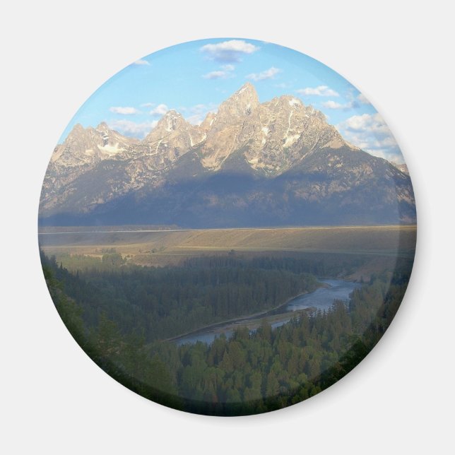 Jackson Hole Mountains (Grand Teton National Park) Magnet (Front)