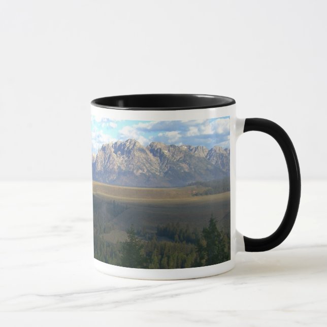 Jackson Hole Mountains (Grand Teton National Park) Mug (Right)